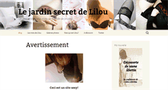 Desktop Screenshot of lilou-libertine.com